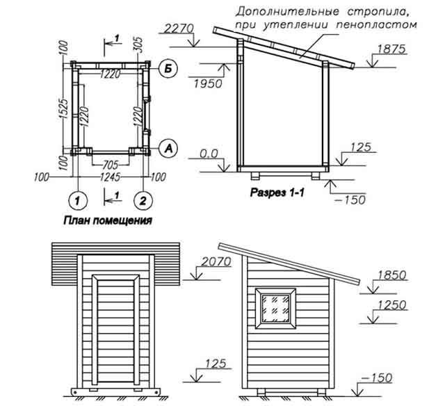 Строительство уличного туалета на даче: как сделать своими руками?