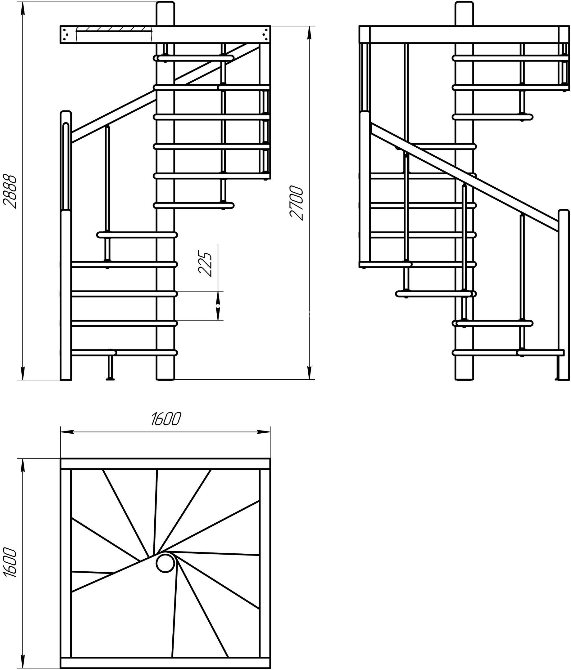 Бетонные винтовые лестницы и не только: особенности конструкций