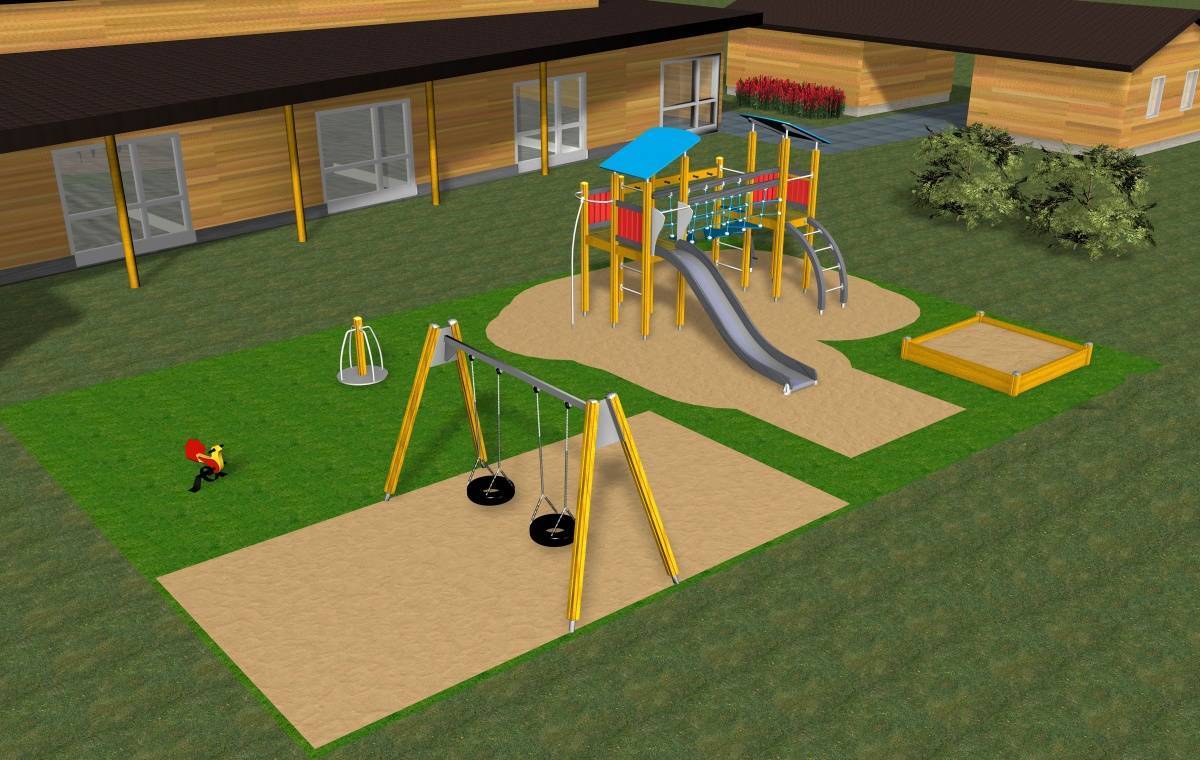 Детская площадка своими руками: идеи для частного дома и парка (115 фото)