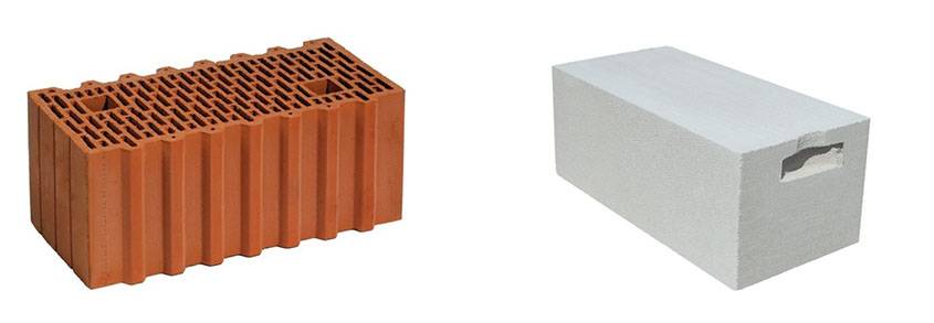 Газобетон или керамические блоки что лучше?