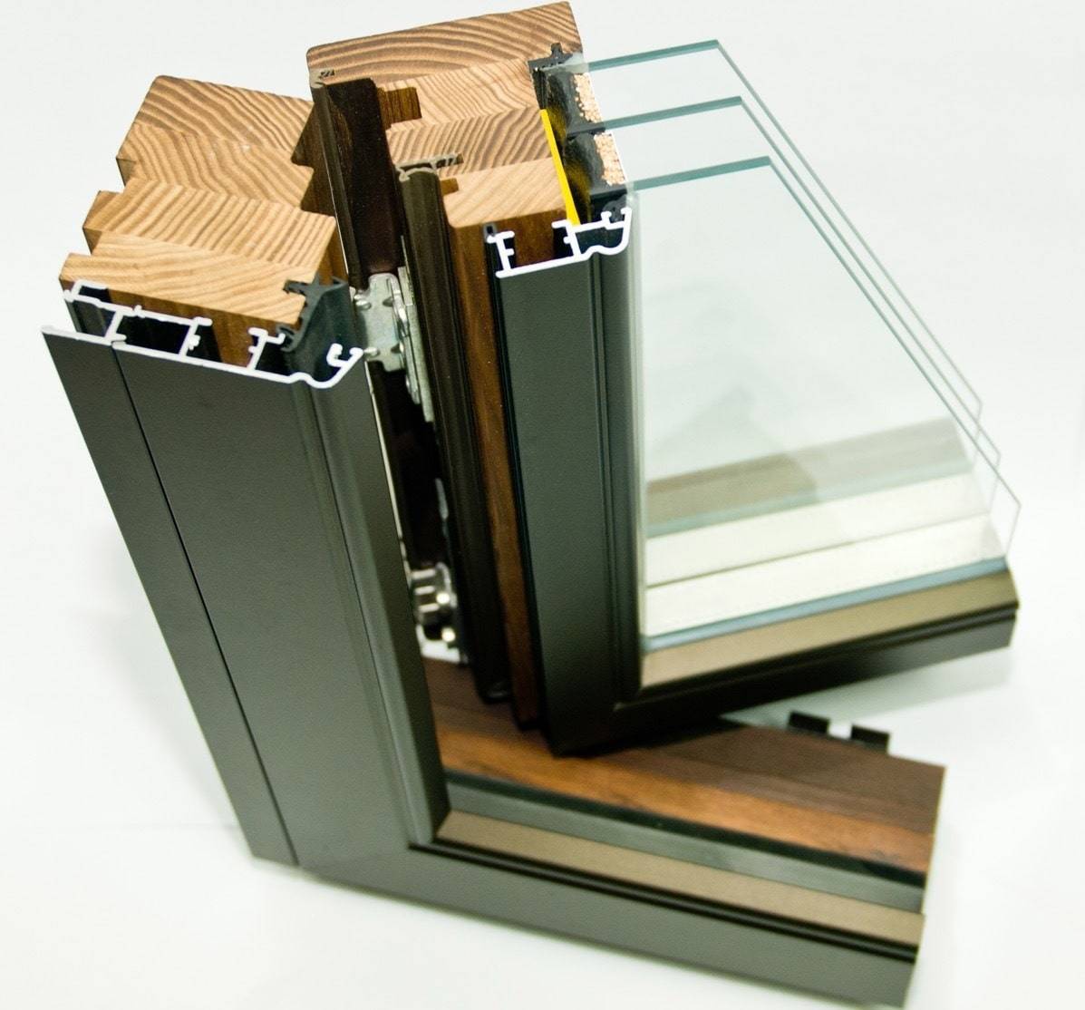 Алюминиево-деревянные окна, плюсы и минусы алюмодеревянных окон, срок службы алюмодеревянных окон