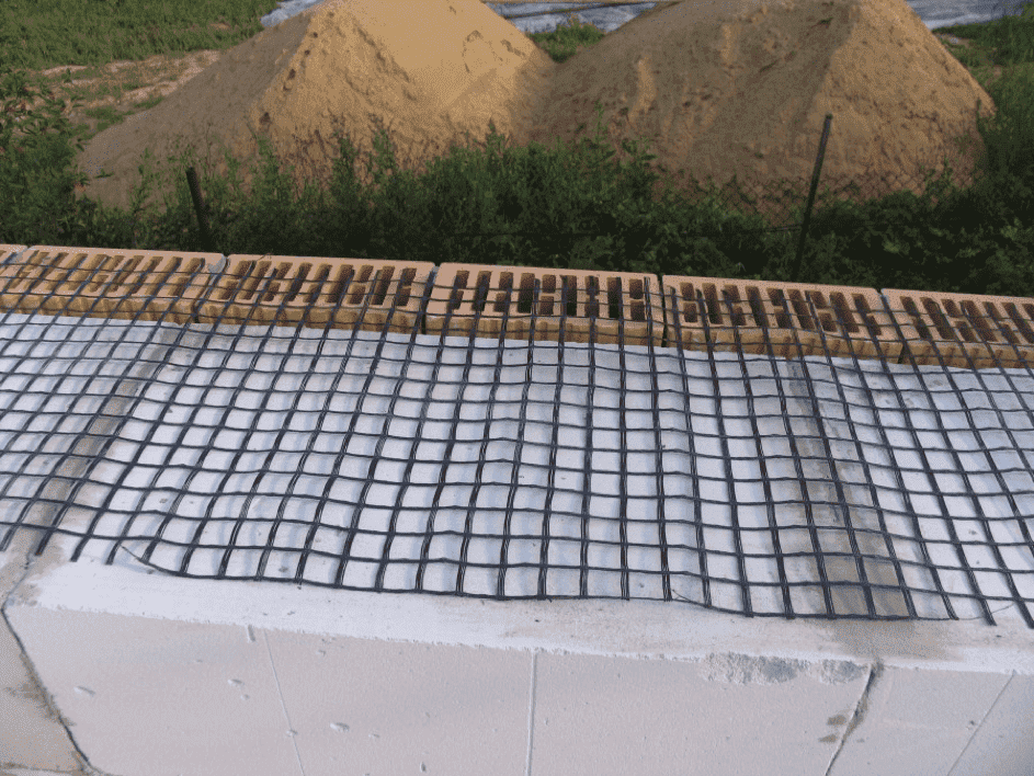 Виды армирующей кладочной сетки для газобетонных блоков, правила применения