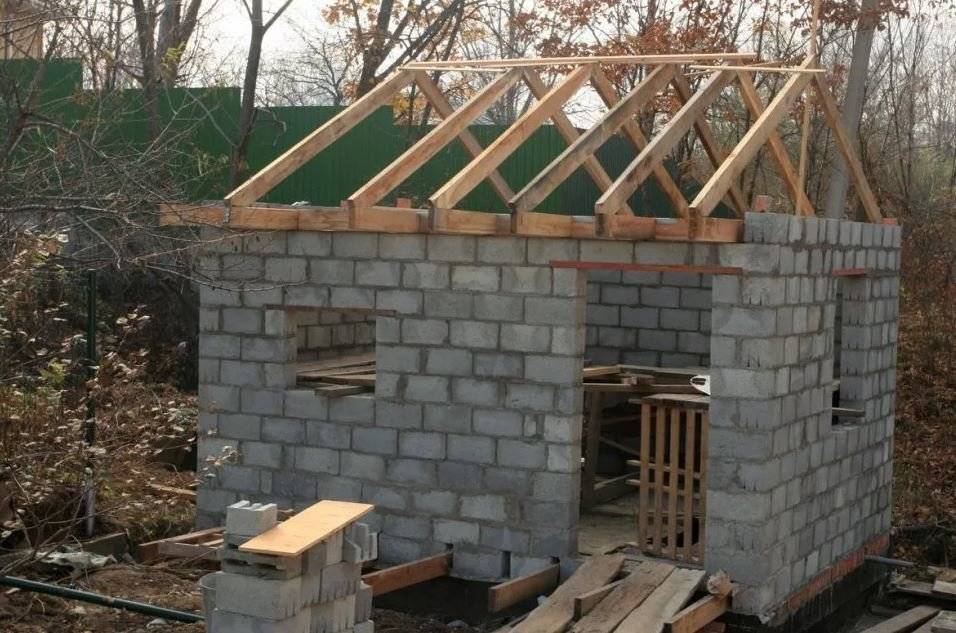 Строительство дома из шлакоблоков своими руками