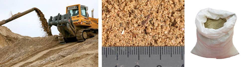 Фракция песка. фракция - это важный параметр при выборе щебня и песка для строительства