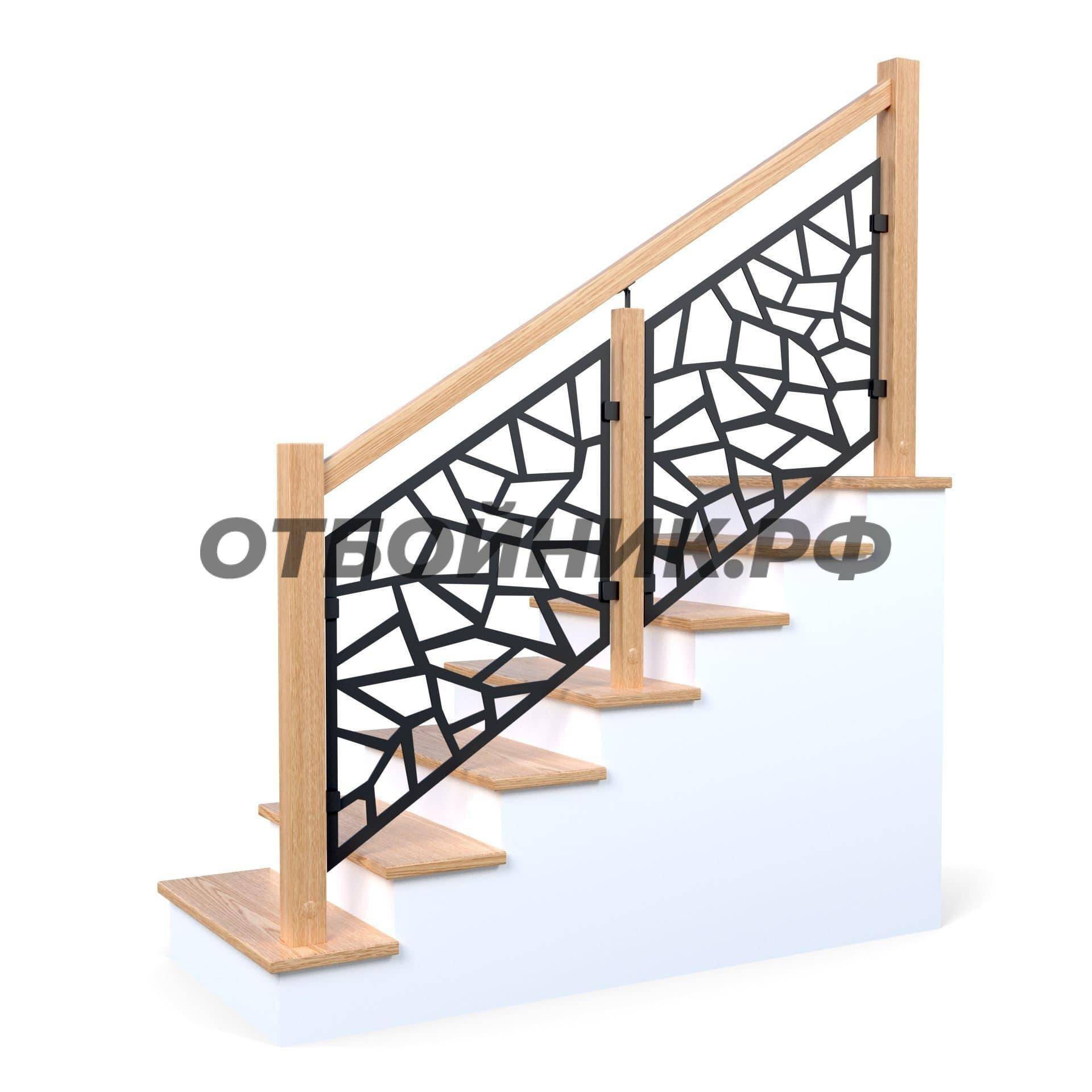 Ограждение лестниц – металлические и деревянные лестничные ограждения: перила, поручни, балясины из металла и дерева