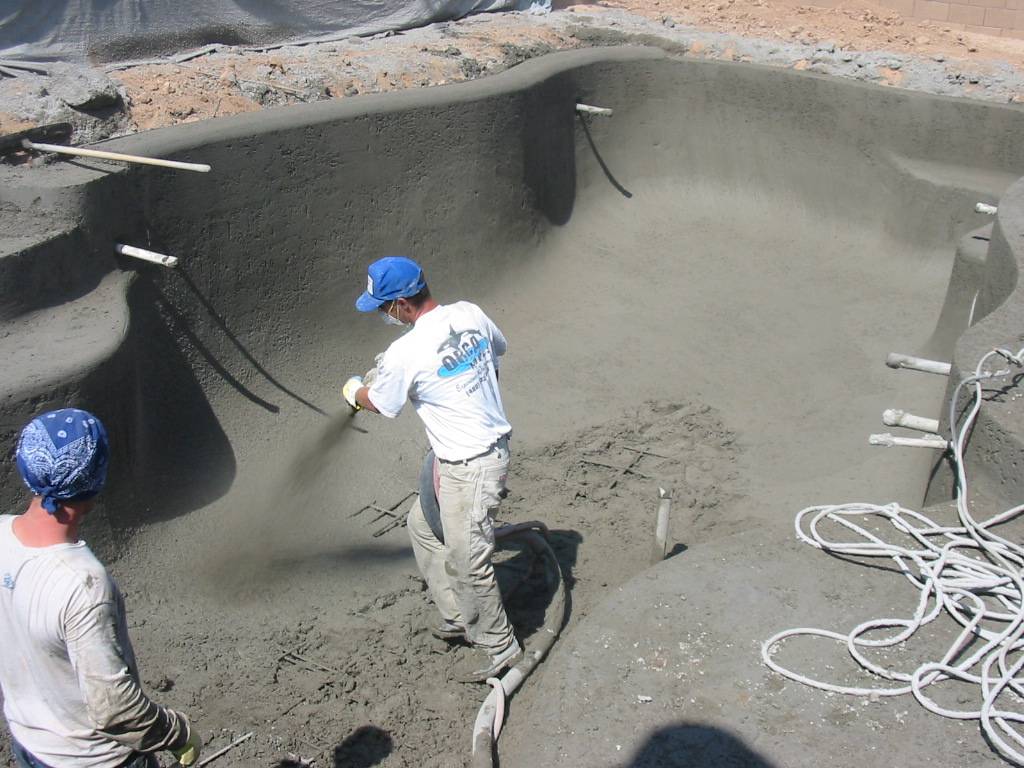 Торкрет бетон: назначение, методы и технология