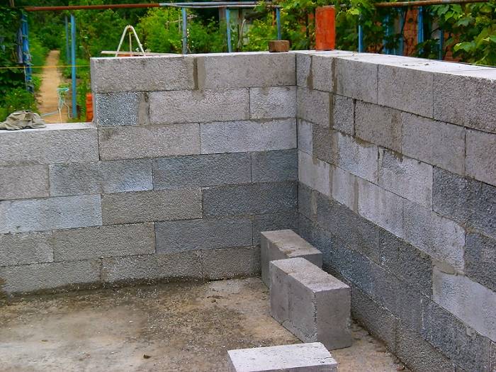 Строительство бани из полистиролбетонных блоков