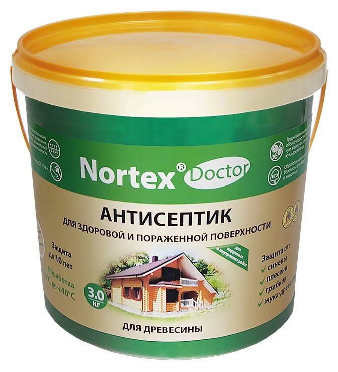 Антисептик нортекс-дезинфектор для древесины
