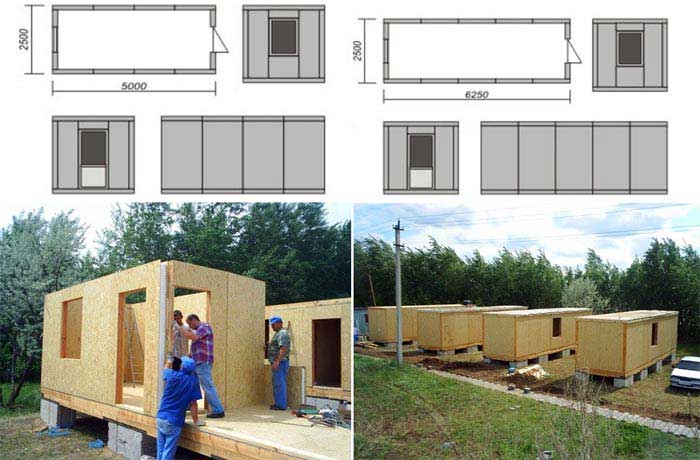 Правила строительства дома из обрезного бруса