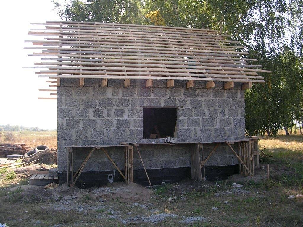 Баня из керамзитных блоков: инструкция, технология постройки