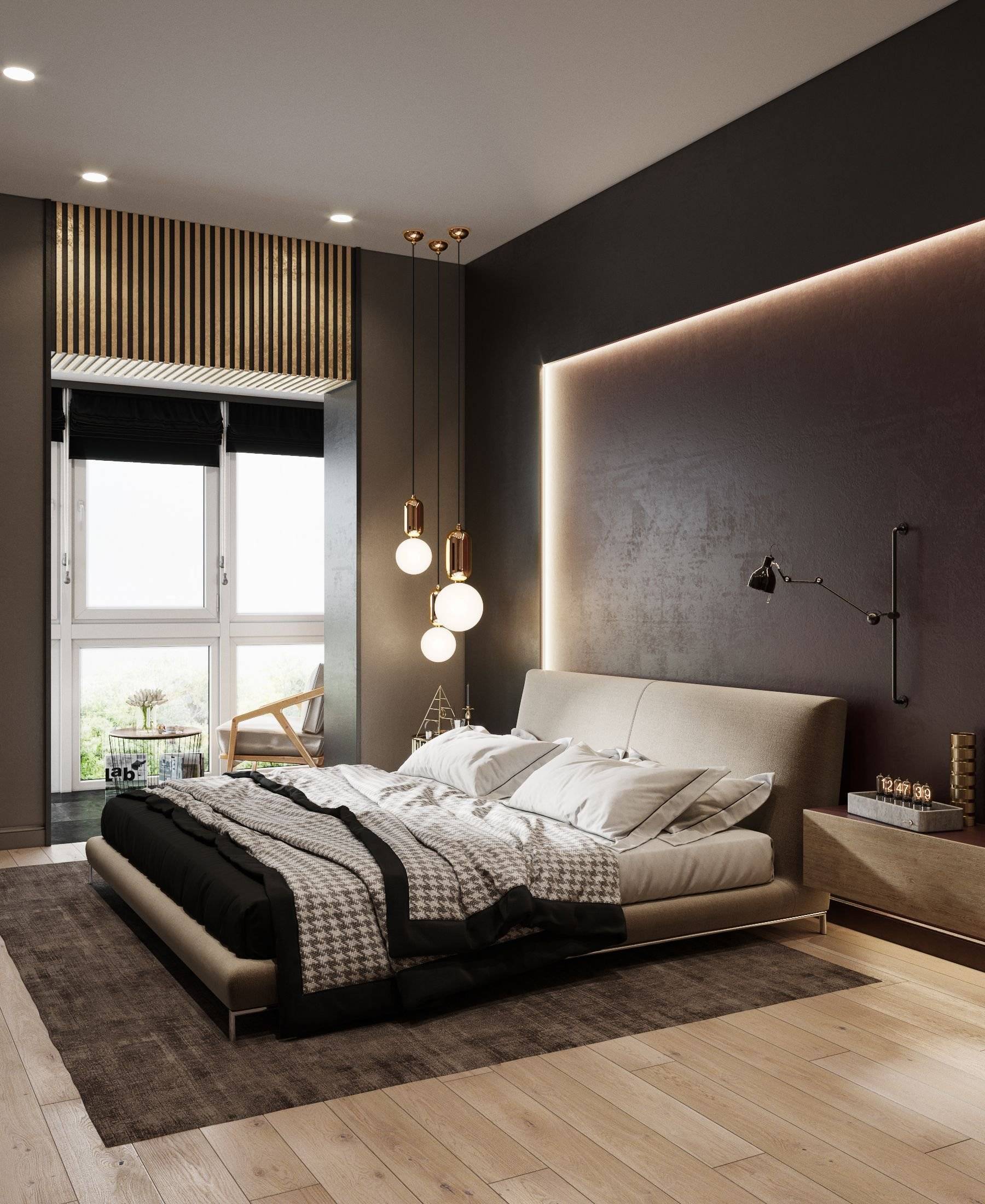 Дизайн спальни в современном стиле: 100 лучших идей интерьера