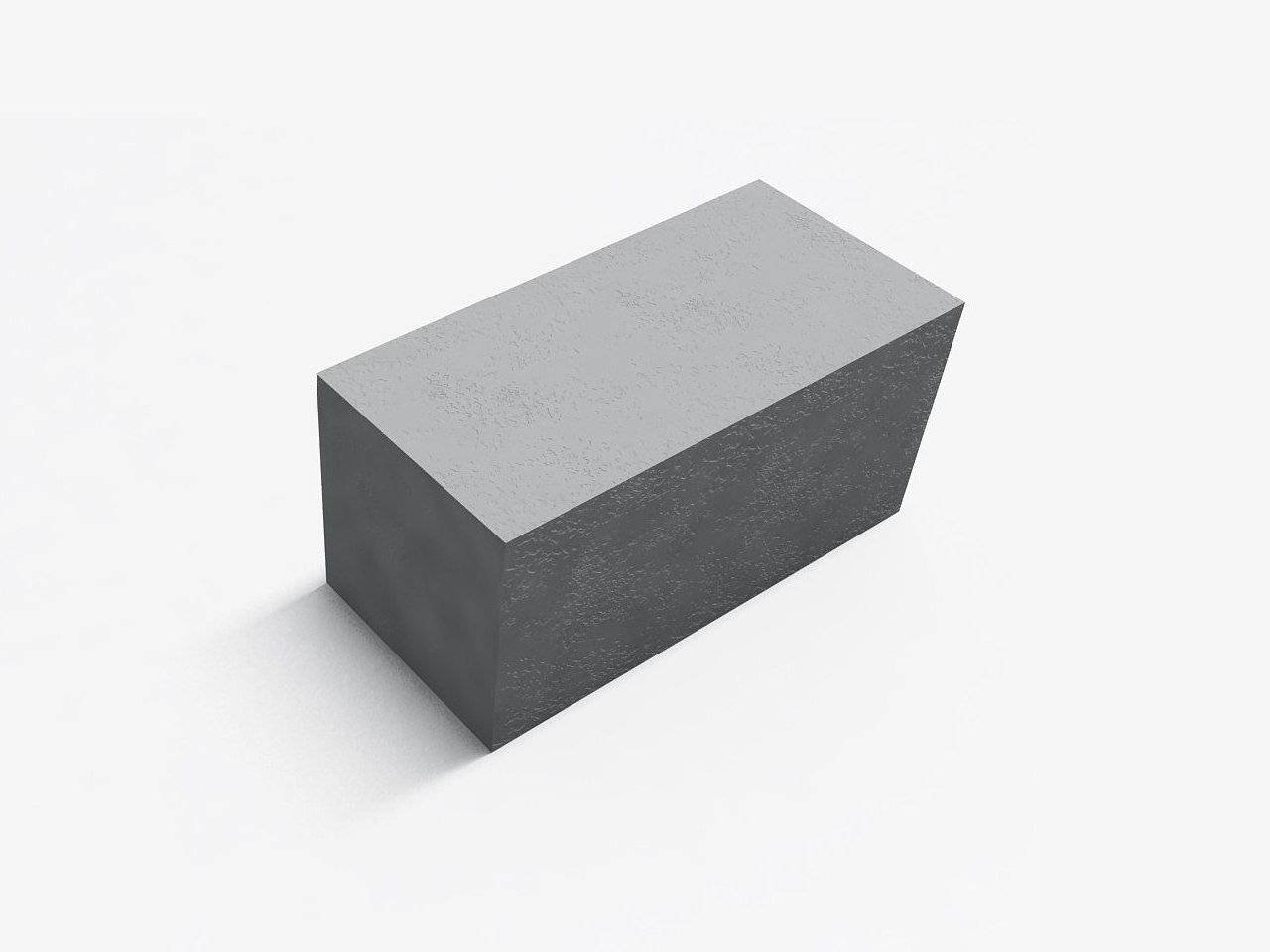 Блоки из бетона размером 400х200х200 мм