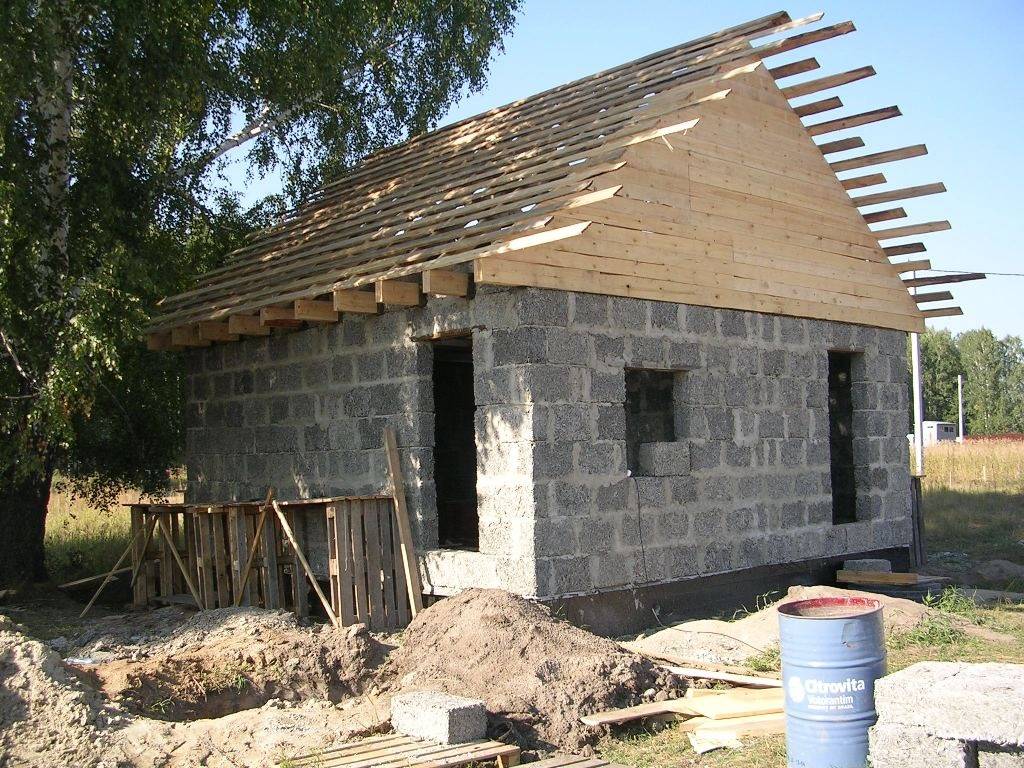 Строительство дома из пеноблоков своими руками: фото, видео инструкция