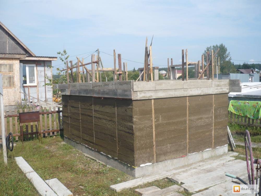 Строительство дома из опилкобетона