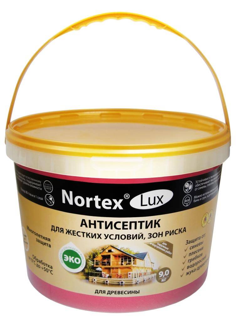 Пропитка антисептик нортекс-дезинфектор для бетона: описание и свойства, расход