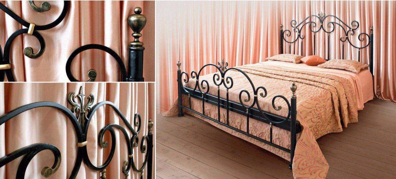 Кованая кровать в интерьере: плюсы и минусы, идеи оформления спальни