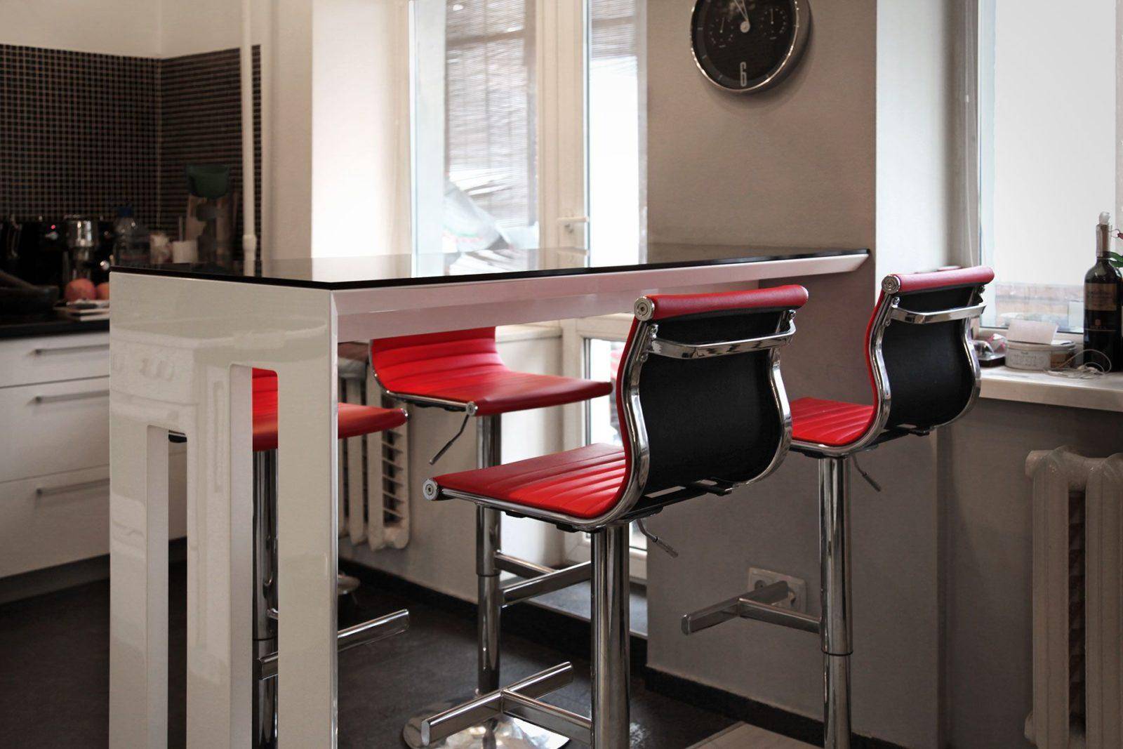 Высота барных стульев для стильной кухни. советы дизайнеров.