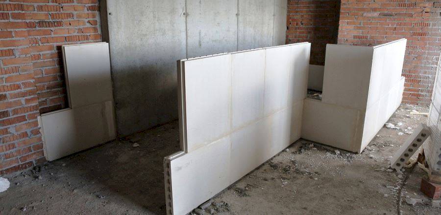Блоки для строительства стен в квартире