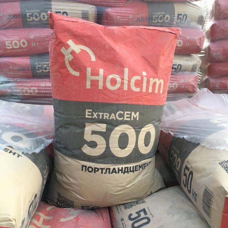 Цемент холсим: описание и отзывы застройщиков, цена упаковки 50 кг