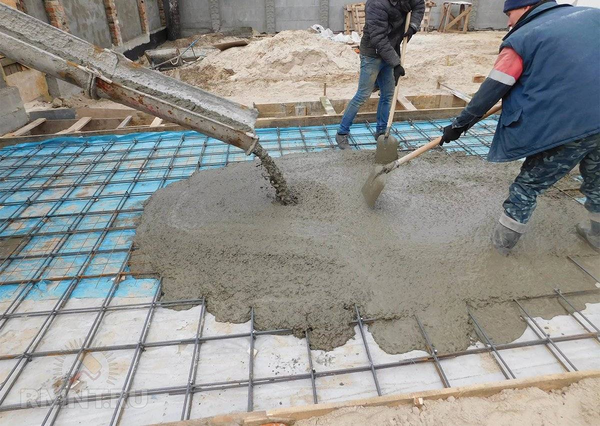 Стоимость заливки бетона с армированием и опалубкой - всё про бетонные работы от опалубки до заливки