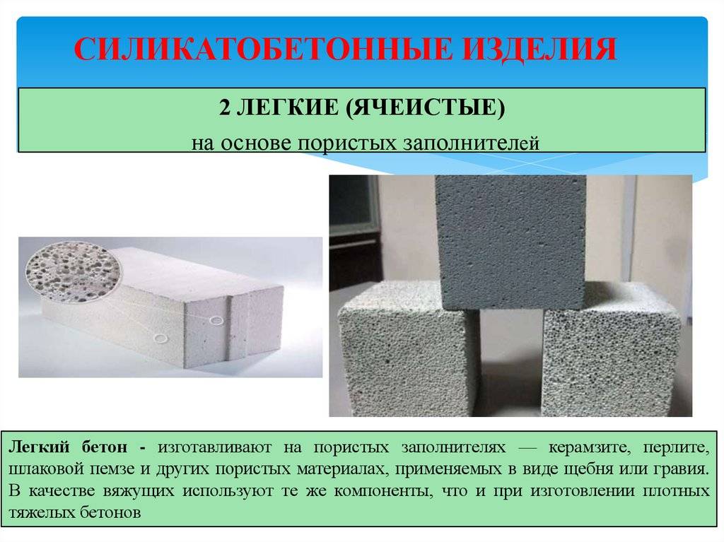 Блоки из ячеистого бетона: характеристики, плотность, размеры