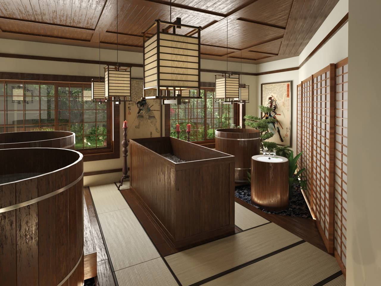 Японская баня: польза и противопоказания