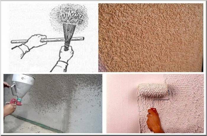 Фактурная штукатурка для стен: фото, видео, пошаговая инструкция по нанисению штукатурки