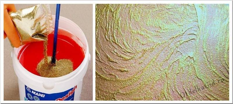 Особенности использования фактурной краски для стен