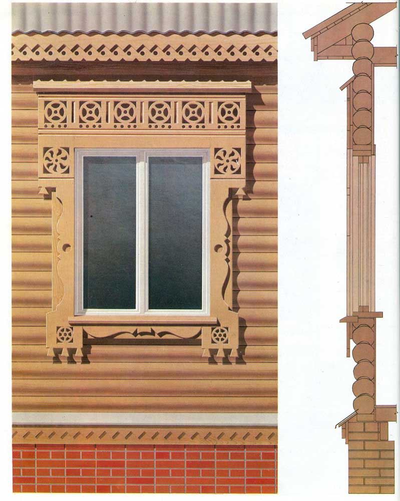 Наличники на окна в деревянном доме — как сделать своими руками, шаблоны, трафареты