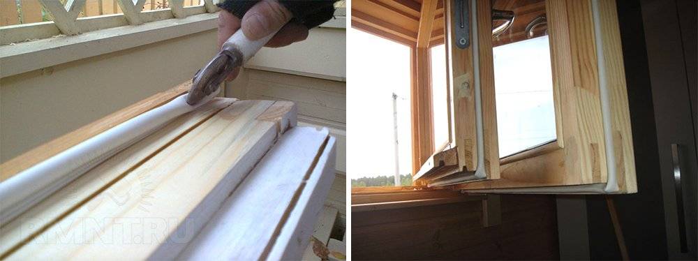 Ремонт деревянных окон по шведской технологии - утепление своими руками от а до я