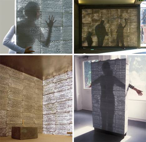 Прозрачный бетон своими руками: технология производства, фото