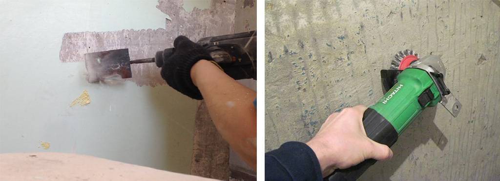 Смывка старой краски: как и чем удалить с бетона, металла и дерева