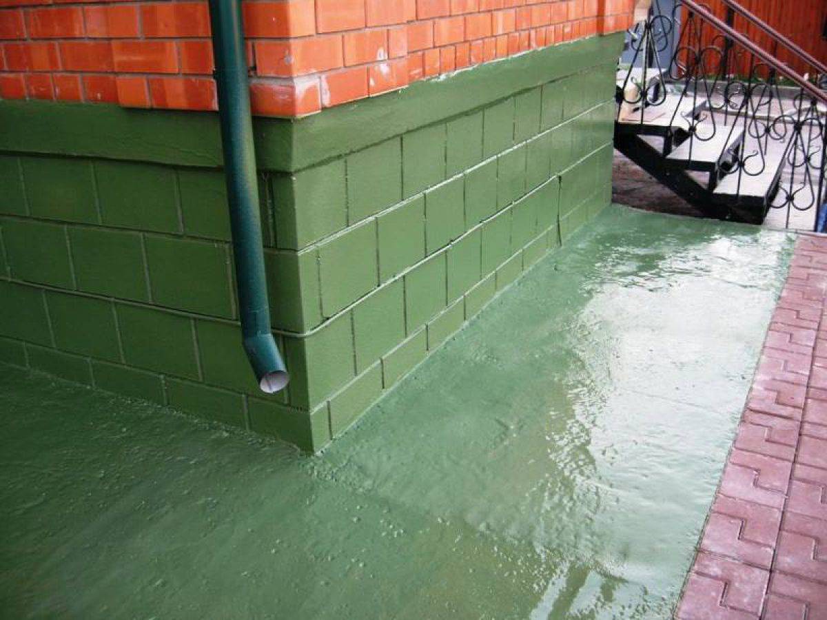 Жидкая резина для гидроизоляции: фундамента, бетона, выбираем гидроизоляционный материал правильно, glims greenresin (грин резин), аквастоп