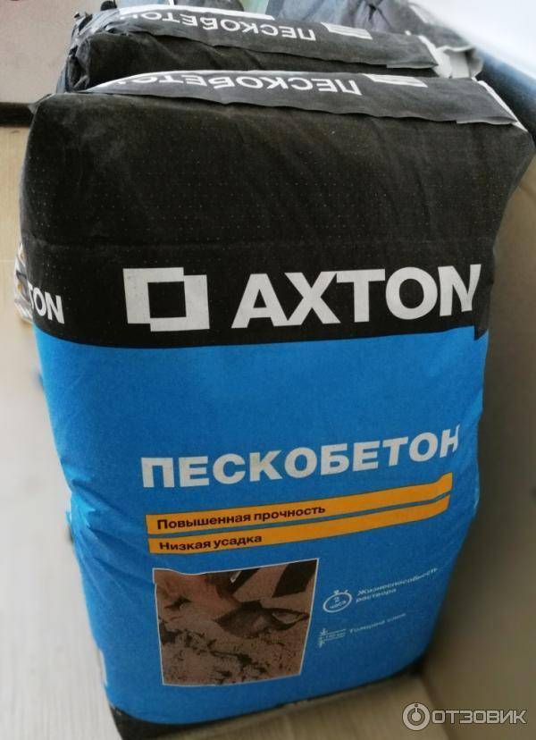 Пескобетон axton свойства и применение