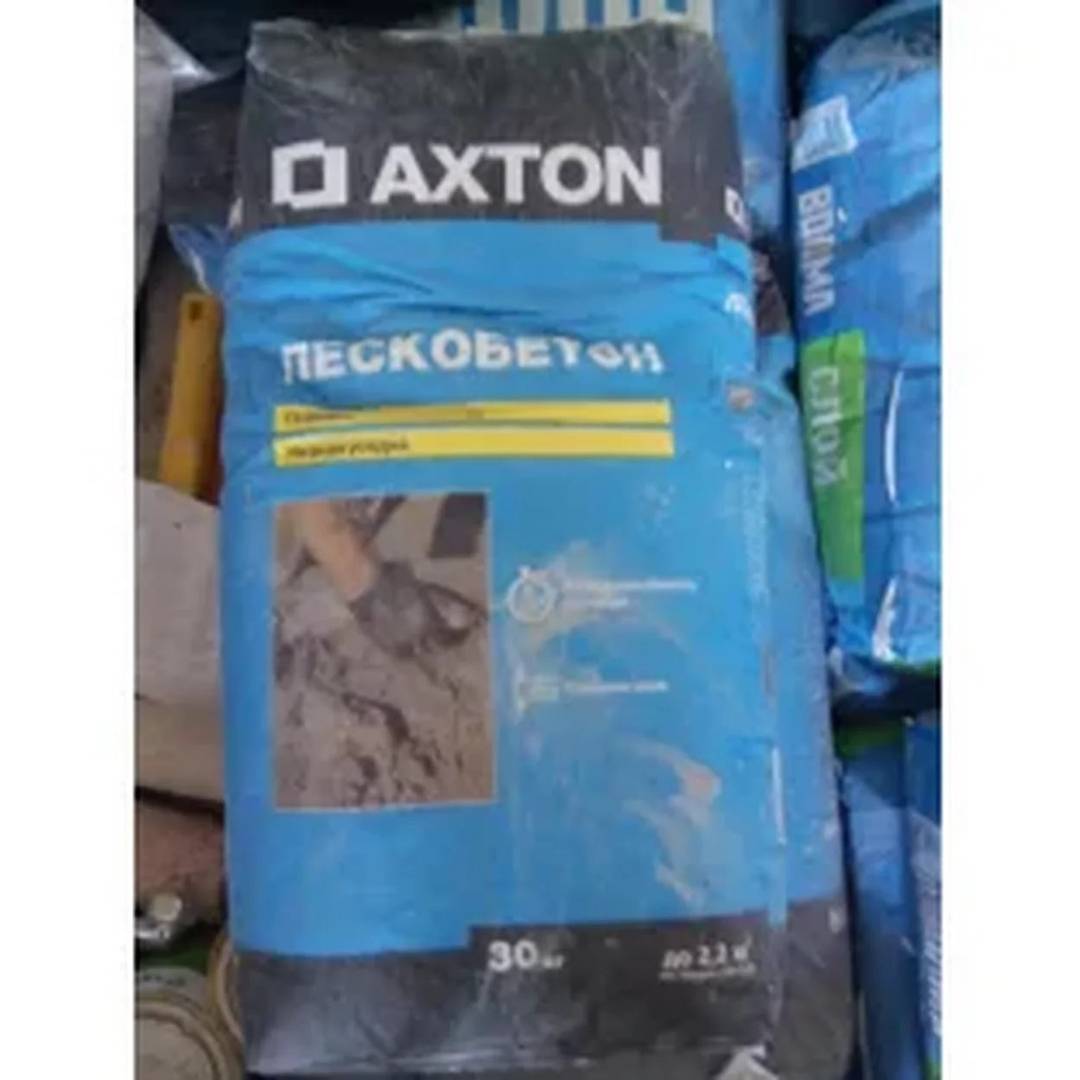 Стяжка пола axton 25 кг расход. стяжка для пола axton, 25 кг (tp)