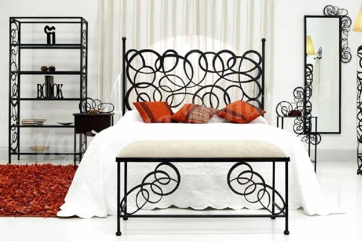 Кованые кровати: фото оригинальных идей для дизайна
