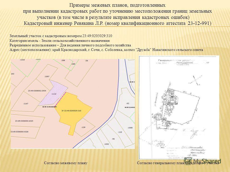 Межевой план для суда для признания собственности