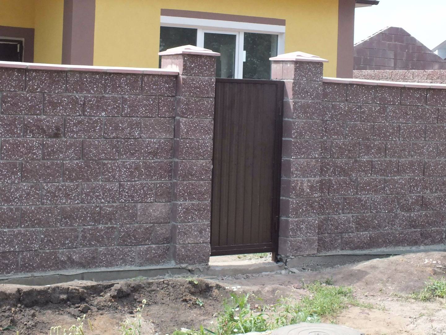 Строим дом, стены из бетонных блоков