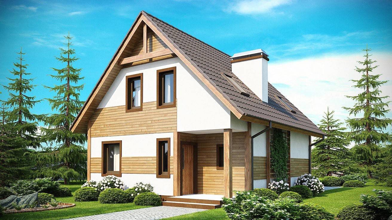 Готовые проекты деревянных домов с мансардой для дачного и загородного строительства