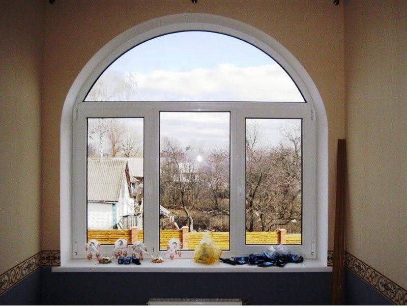 Арочные окна - фото красивого и аккуратного архитектурного образаall-designstroy.ru