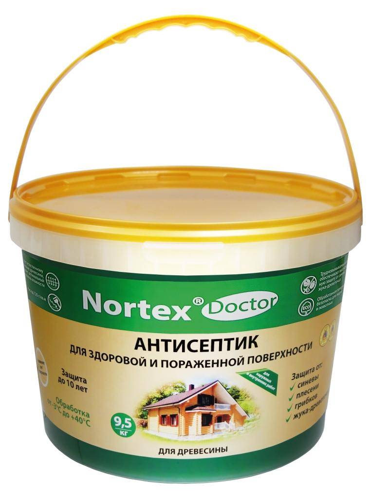 Пропитка антисептик нортекс-дезинфектор для бетона: описание и свойства, расход