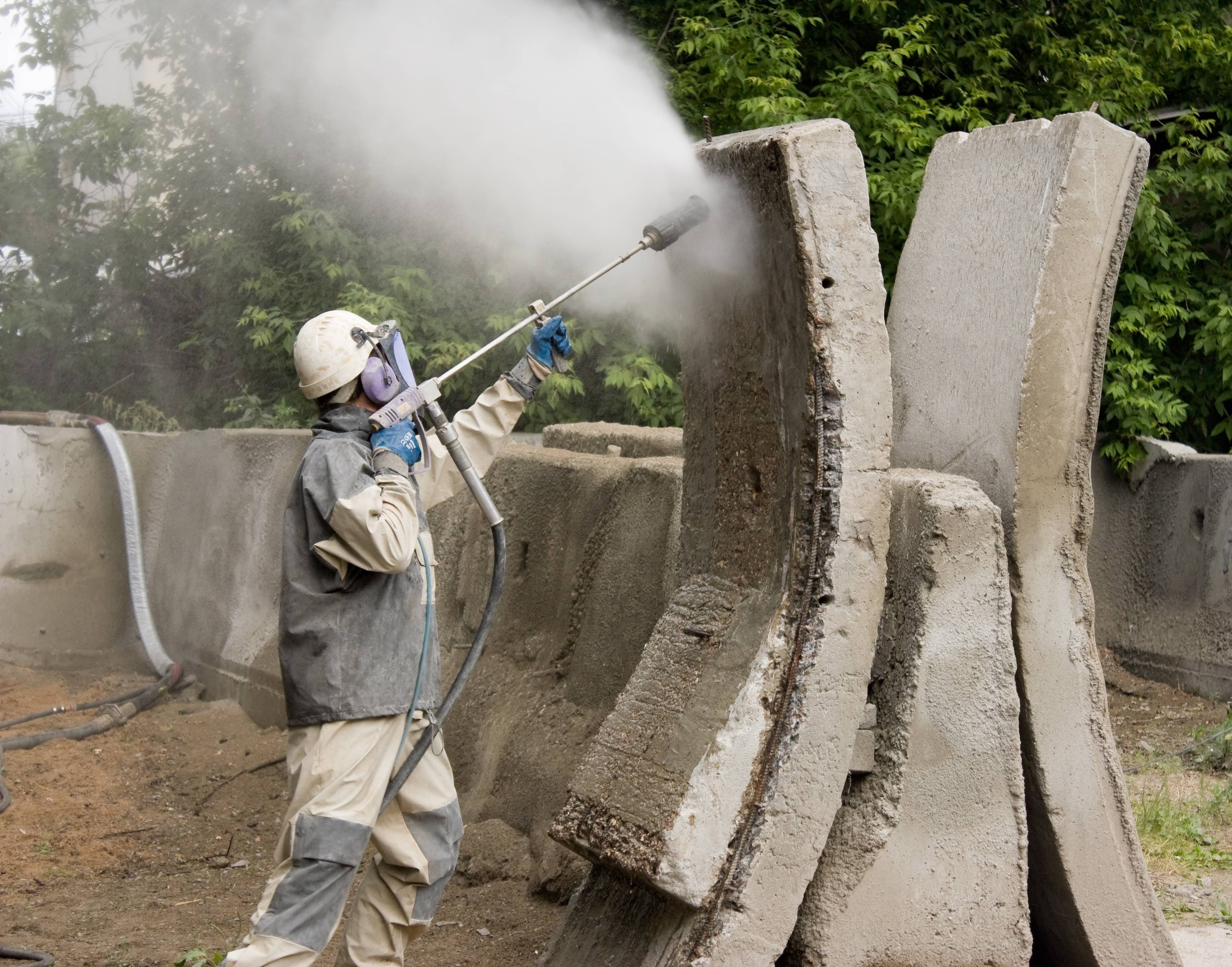 Торкрет бетон – изюминки производства сухим и мокрым - блог о ремонте