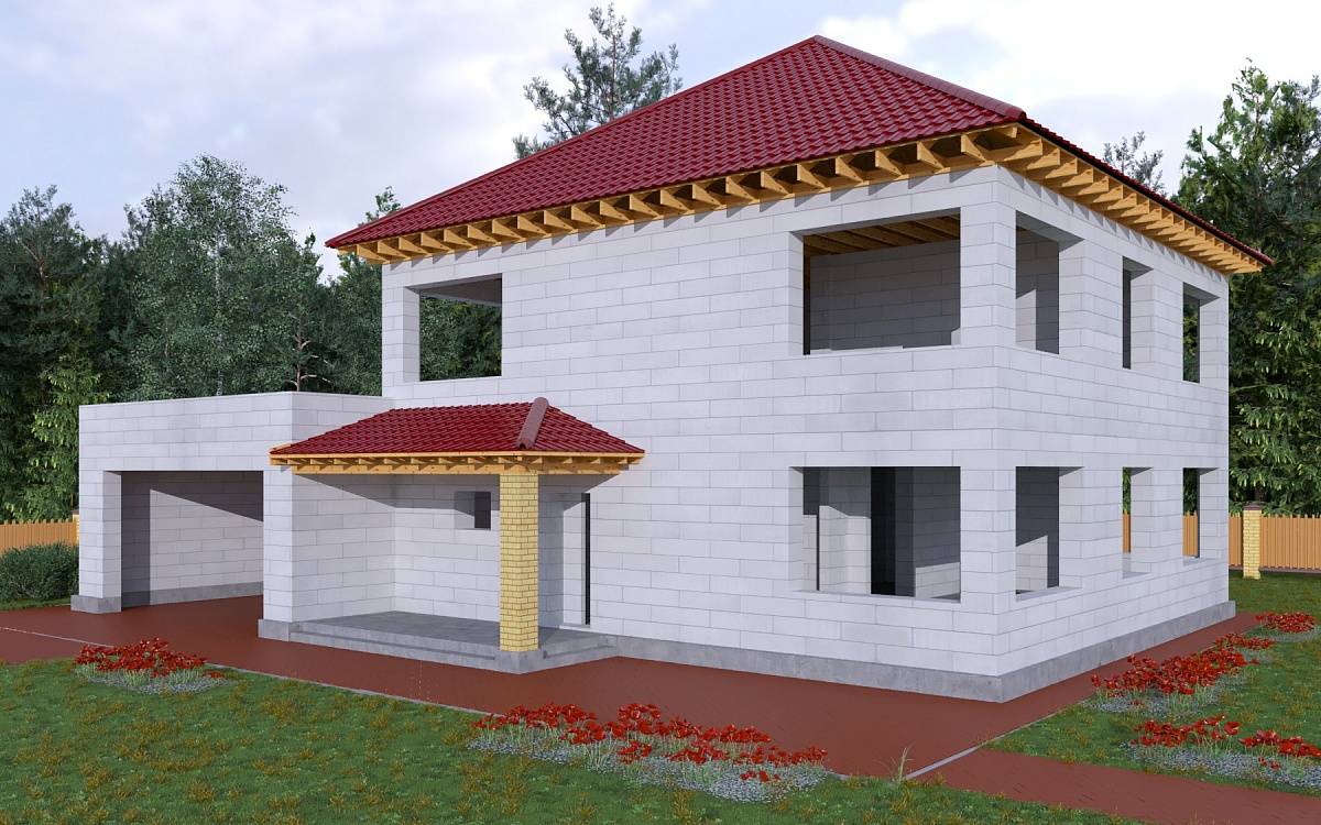 Сколько стоит построить дом из пеноблока: подробный расчет с материалами и работой | свой дом | дзен
