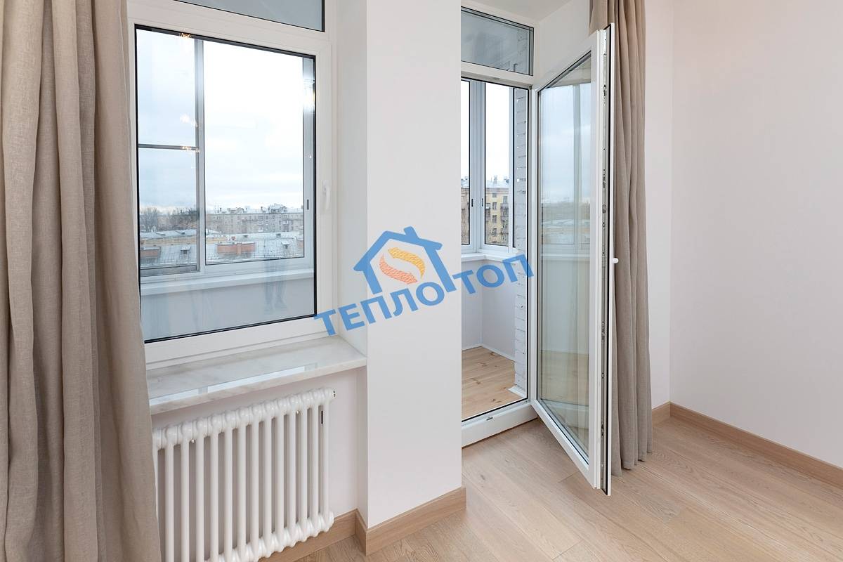 Французские окна на балкон в квартире: смотрите 21 фото от dekorin!