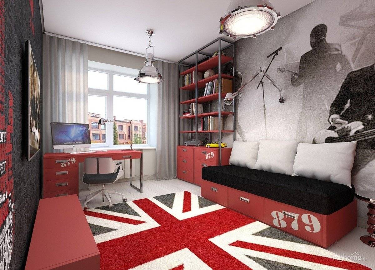 Молодежный интерьер комнаты для подростка девочки и мальчика – креативно, стильно и красиво