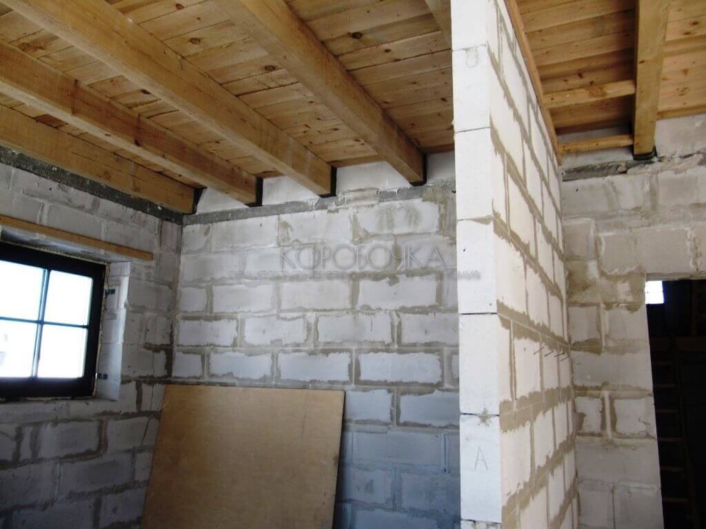 Штукатурка стен из пеноблоков внутри дома (квартиры) или снаружи